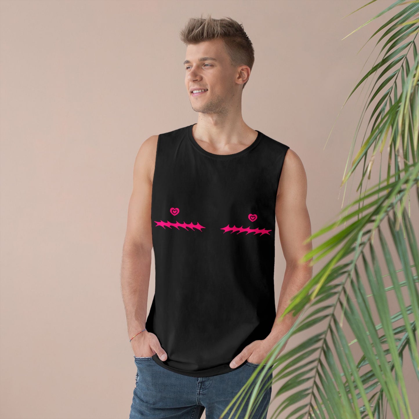 Heart Nipple Top Surgery Scars Tank Top