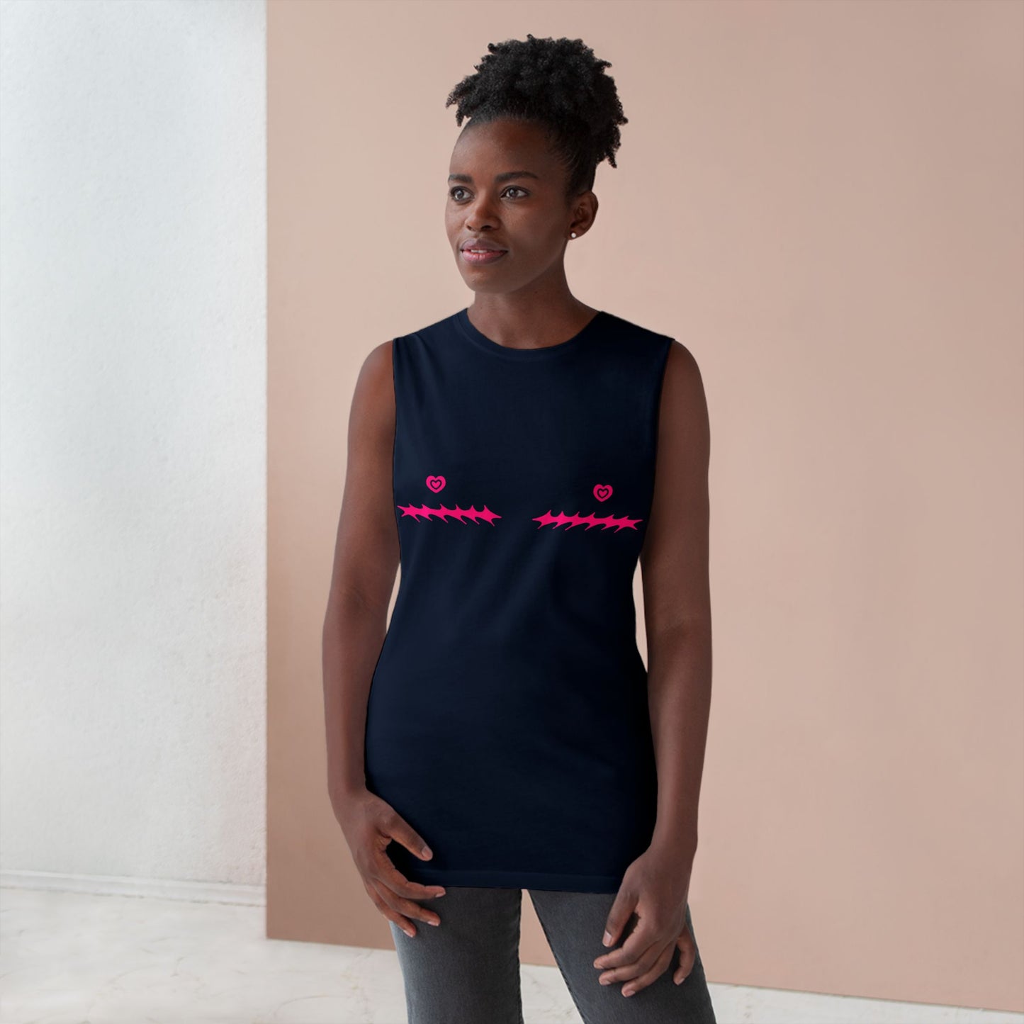 Heart Nipple Top Surgery Scars Tank Top