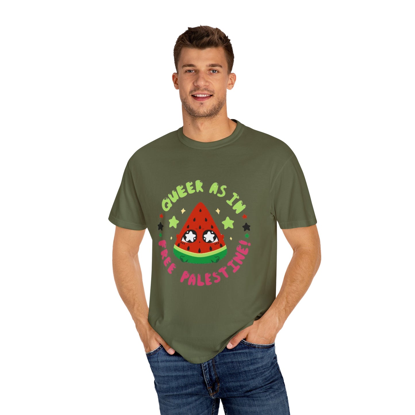 Queer as in Free Watermelon T-shirt
