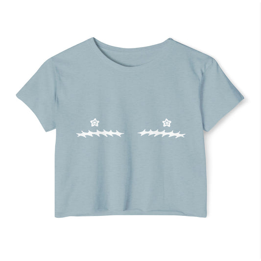 Star Nipple Top Surgery Crop Top Shirt
