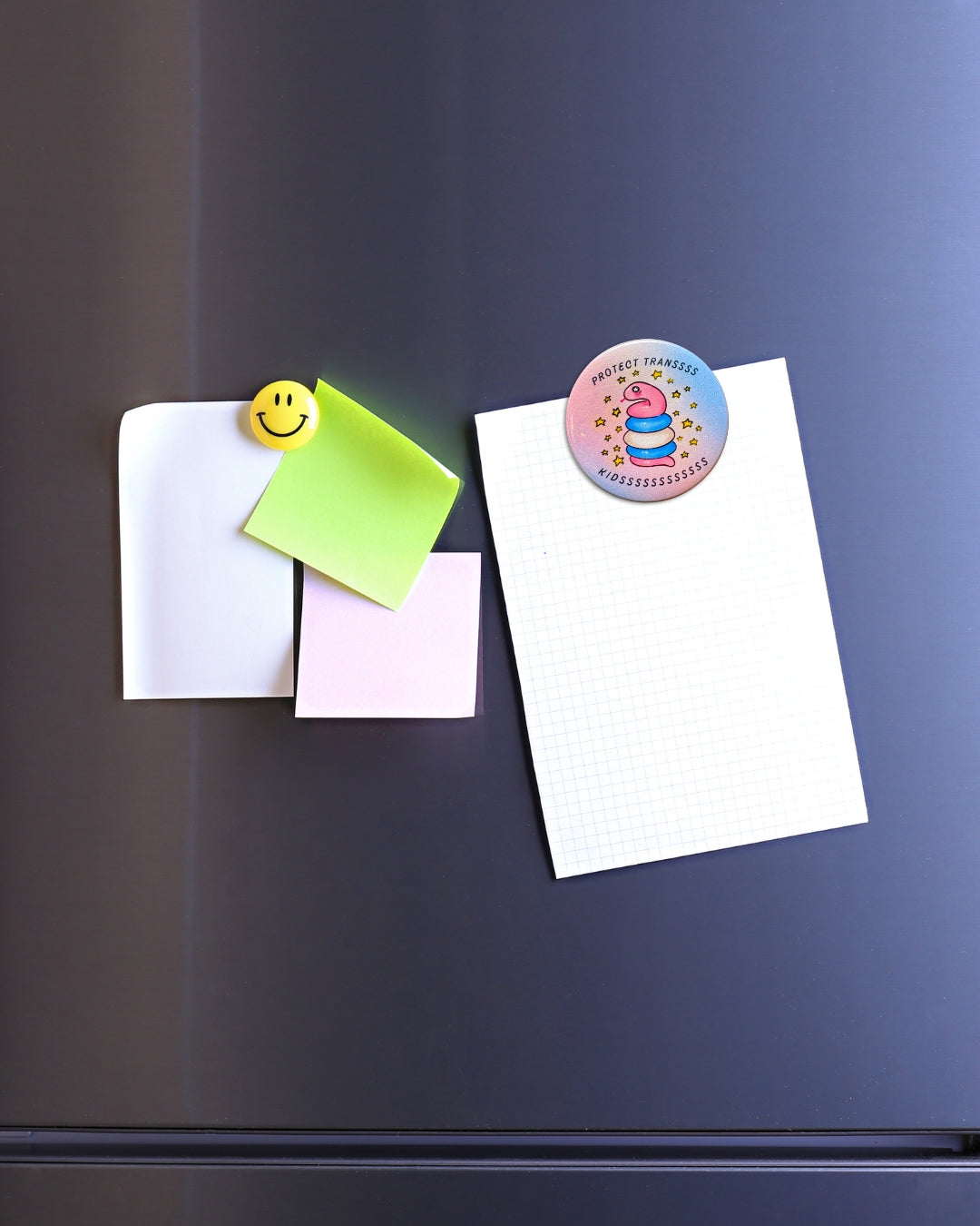 Trans Snake Pin / Magnet
