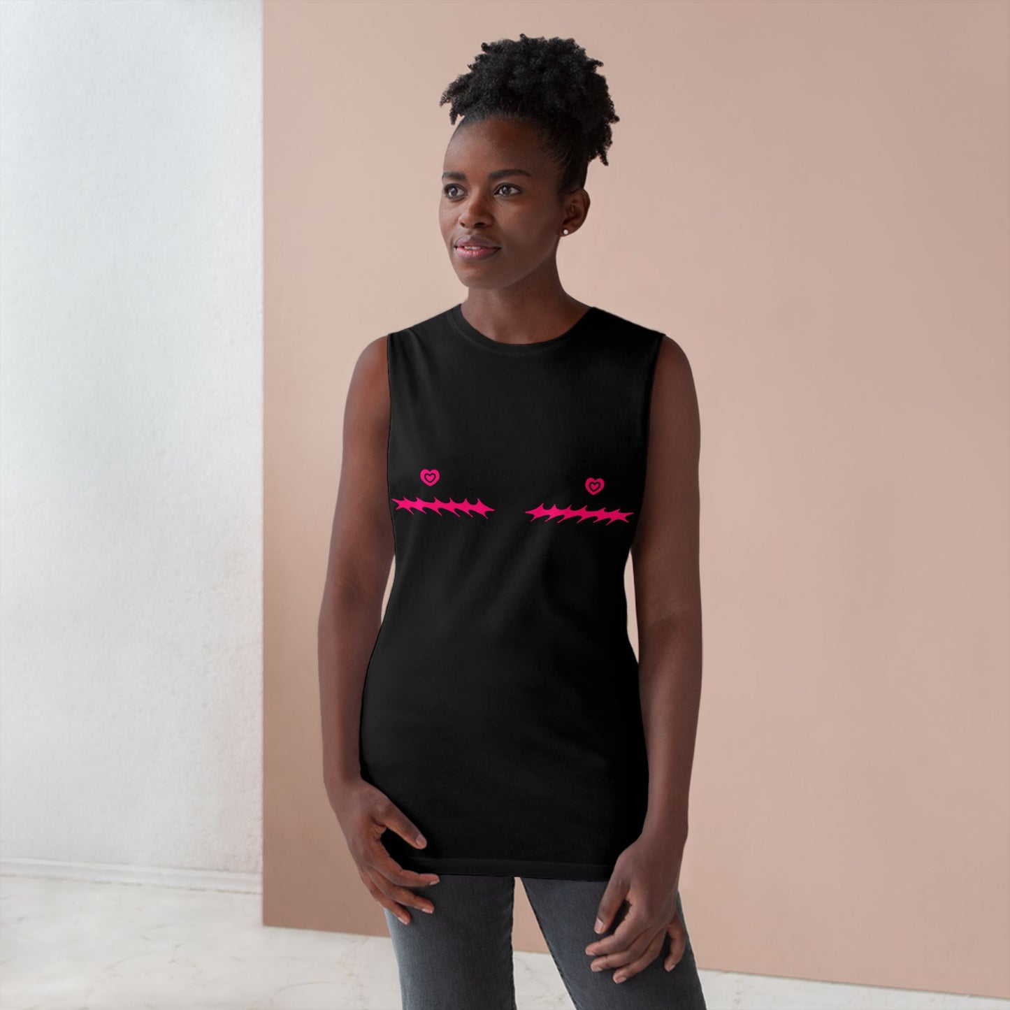 Heart Nipple Top Surgery Scars Tank Top