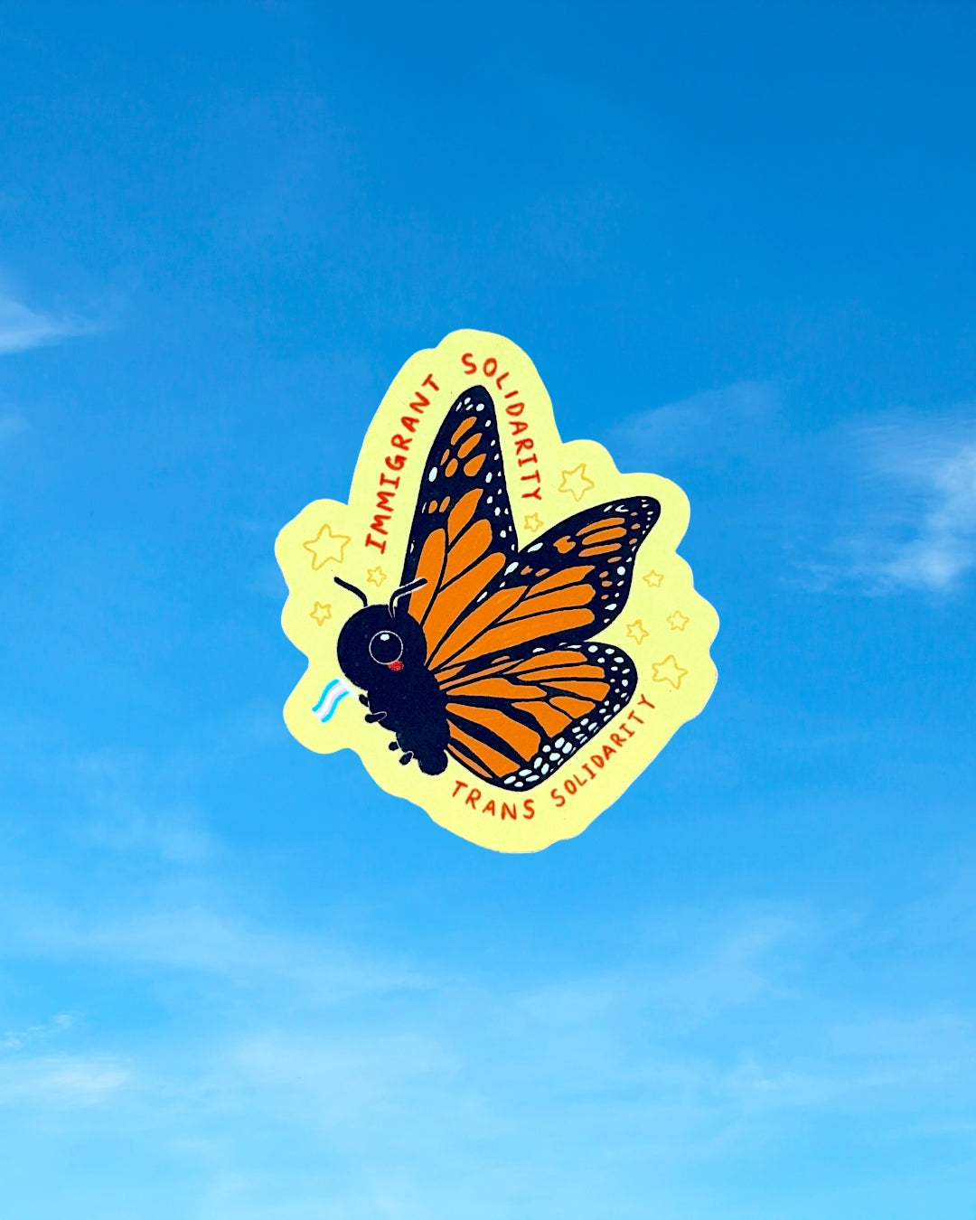 Monarch Solidarity Sticker