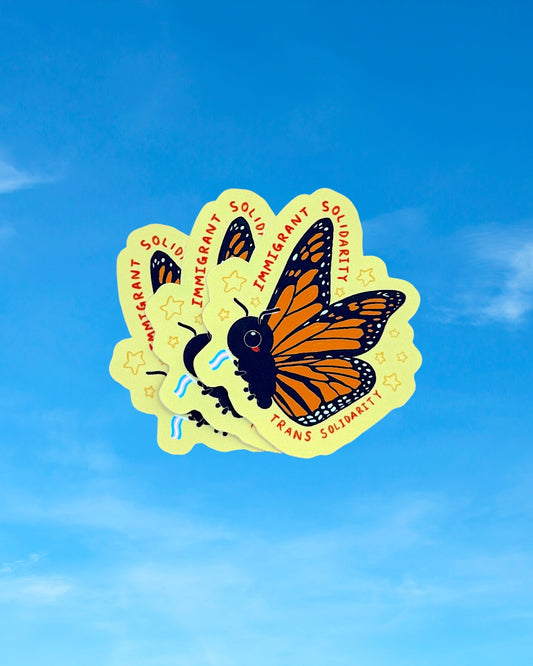 Monarch Solidarity Sticker