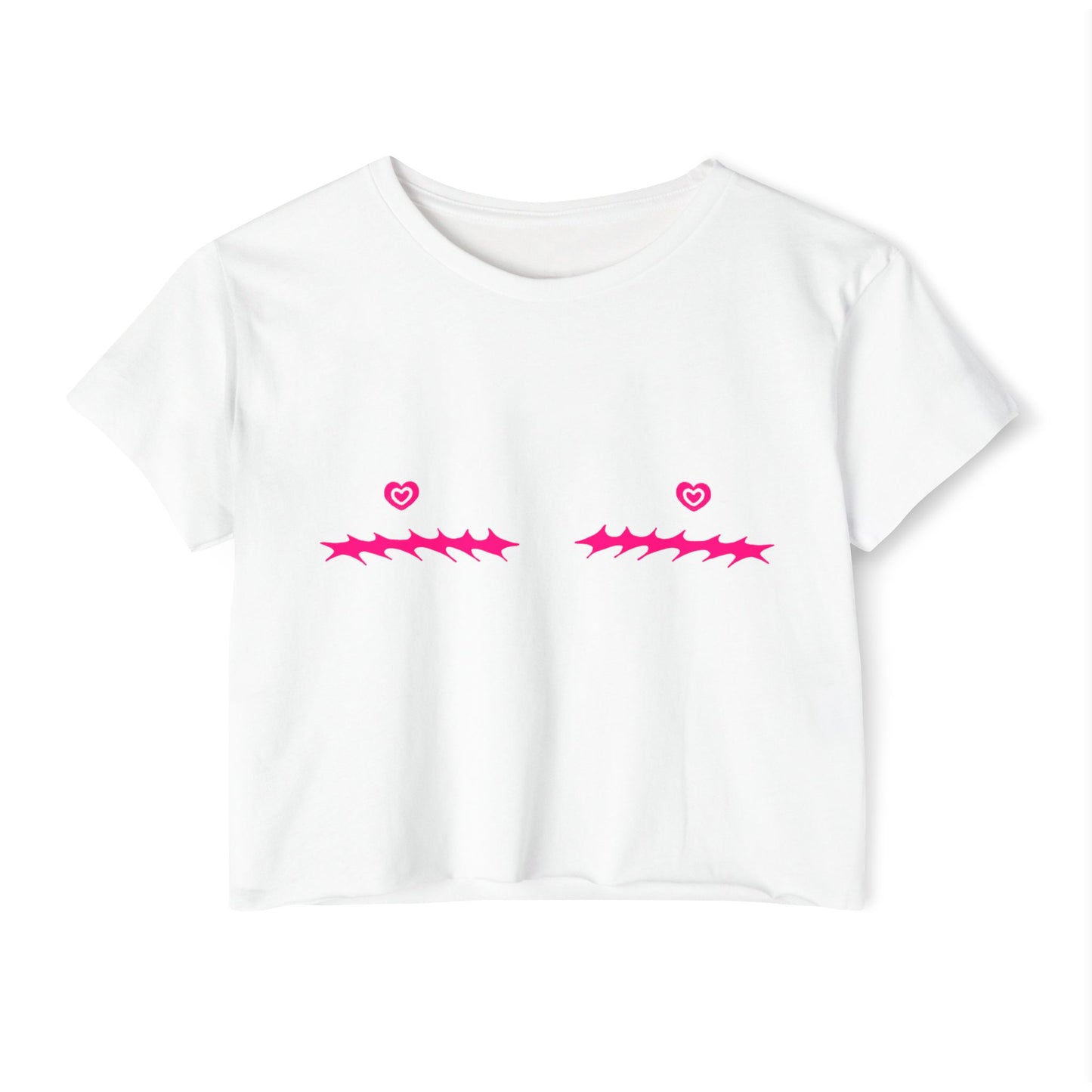 Heart Nipple Top Surgery Crop Top Shirt