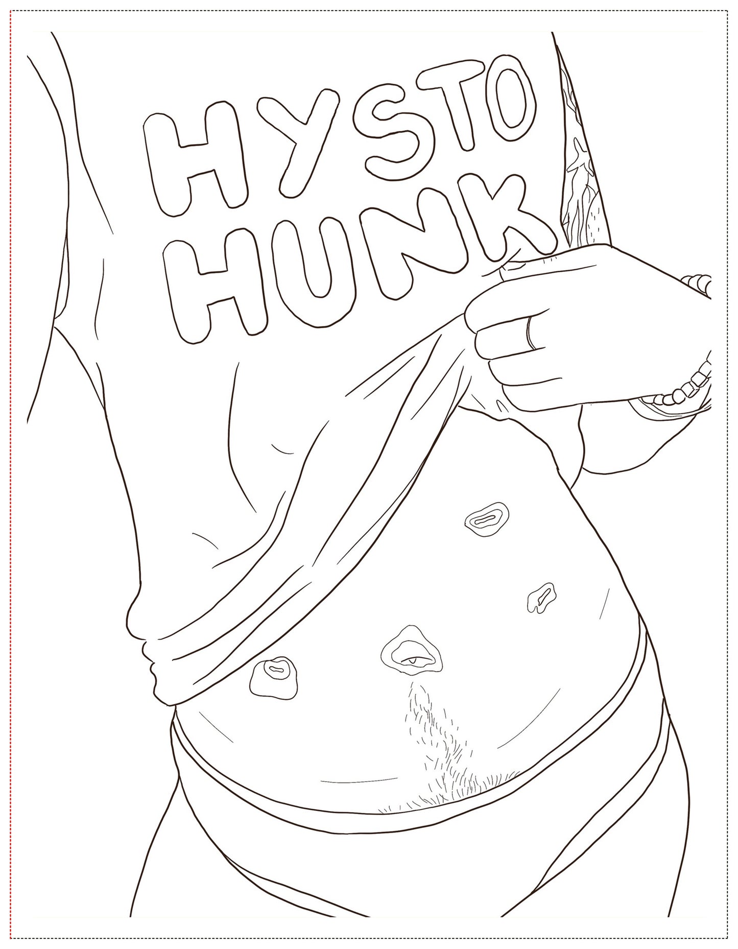 Soft Boys, Trans-Masculine Coloring Book (Digital Download)