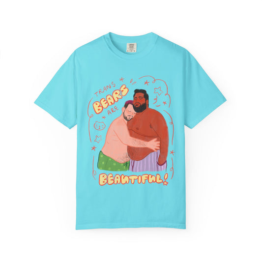 "Trans Bears are Beautiful!" LGBTQ+ Pride Summer T-Shirt
