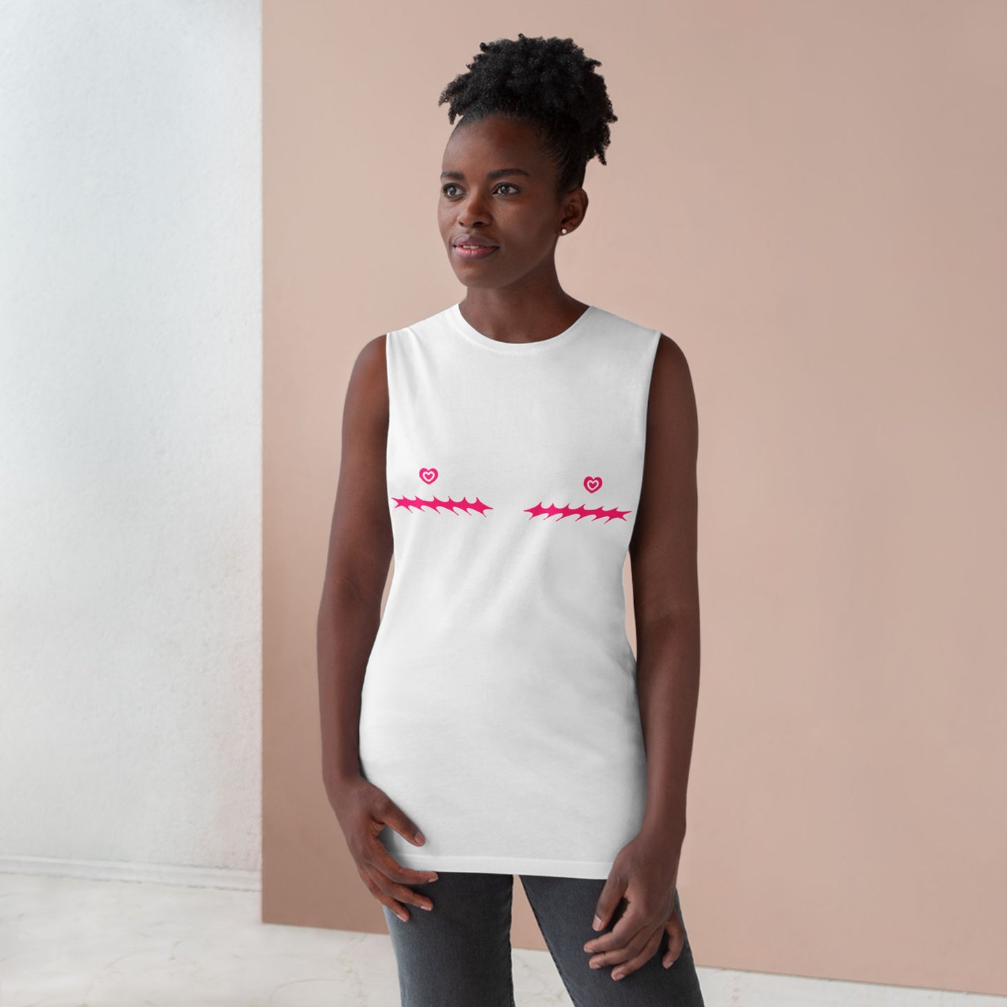 Heart Nipple Top Surgery Scars Tank Top
