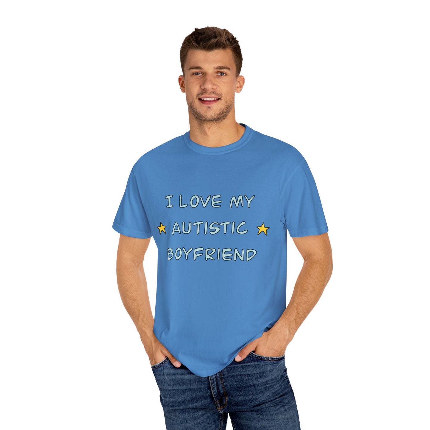I Love My Autistic Boyfriend T-shirt