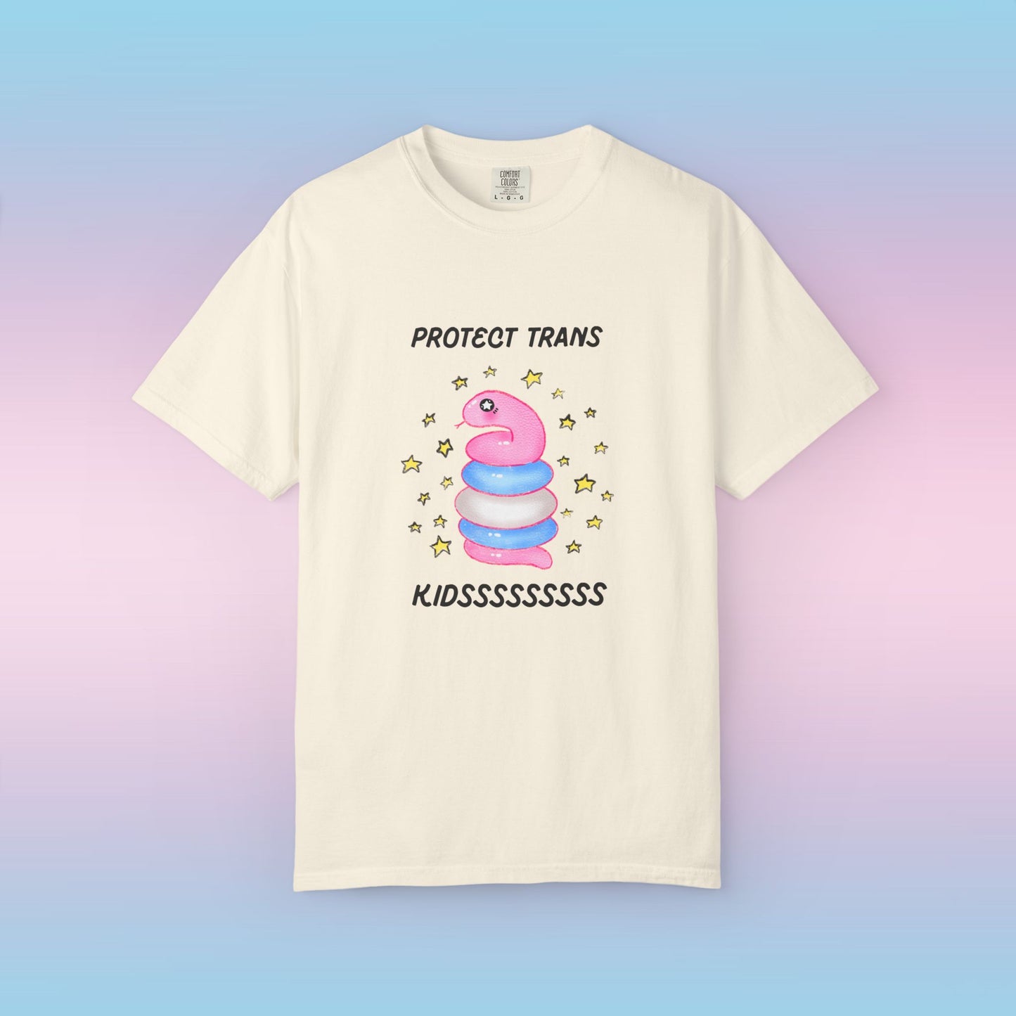 Protect Trans Kidssssss Snake Tee π