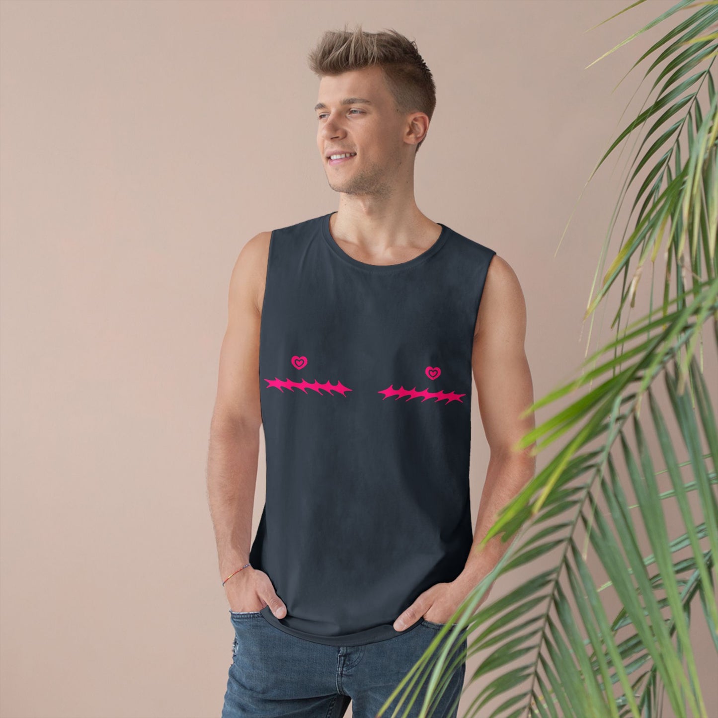 Heart Nipple Top Surgery Scars Tank Top