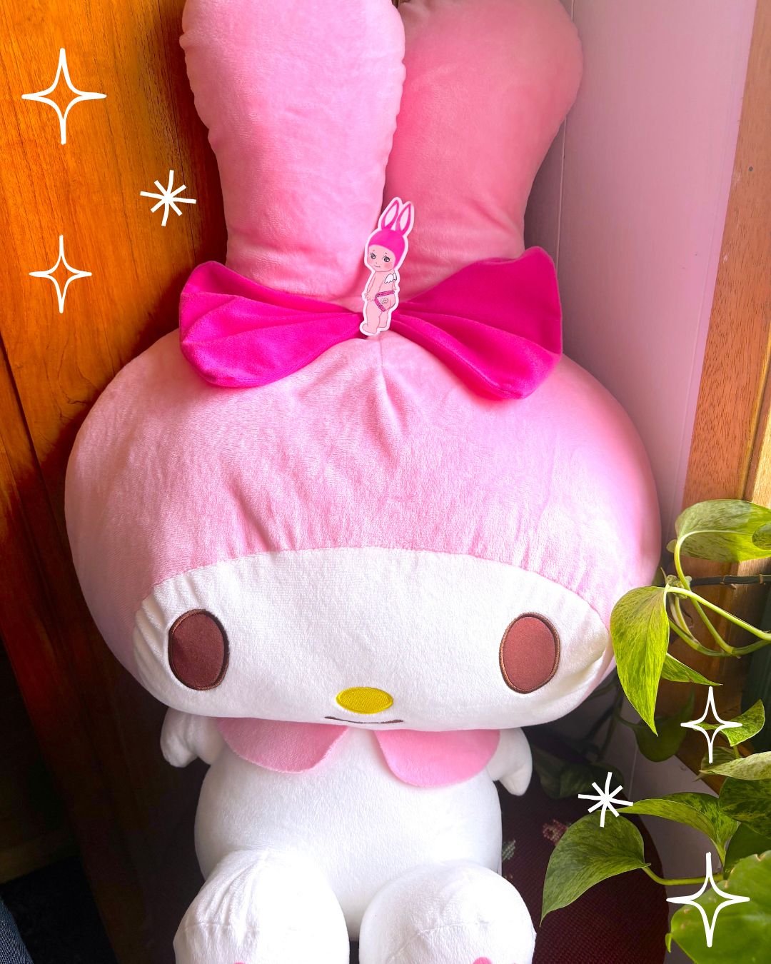 Kinky Pink Softie Angel Sticker