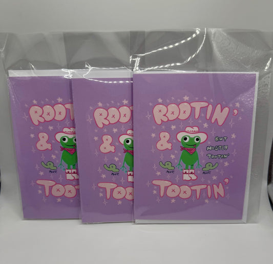 Rootin’ & Tootin’ Card