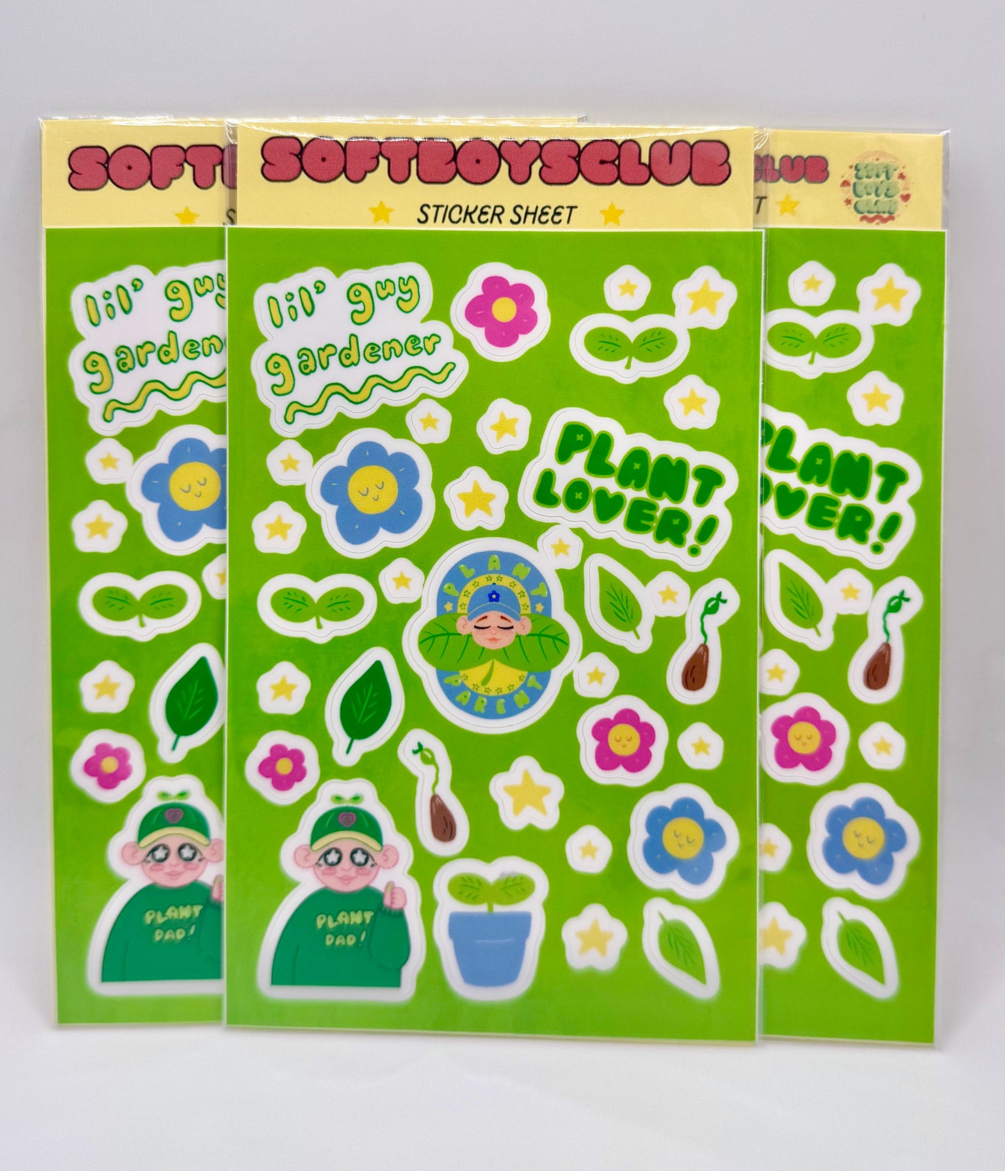 Plant/Gardener Sticker Sheet