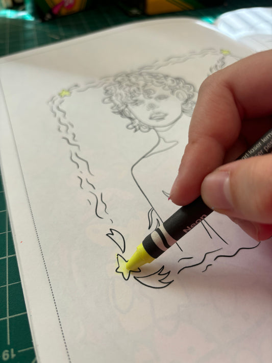 Soft Boys, Trans-Masculine Coloring Book