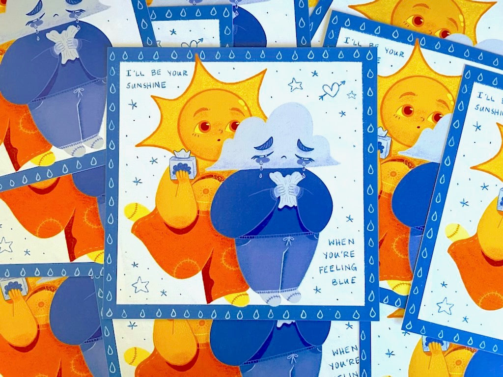 Sunny & Cloudy (Prints & Cards)