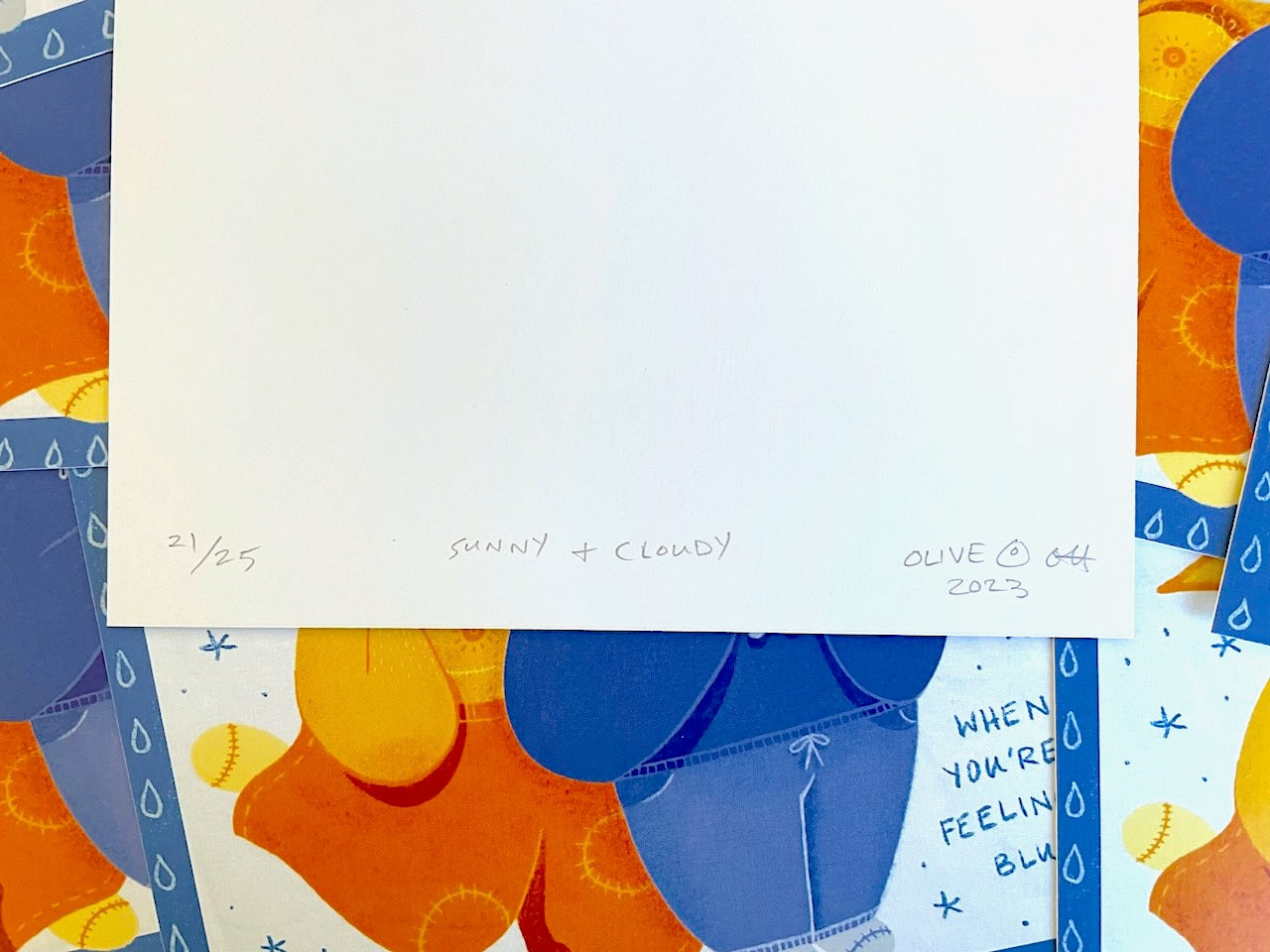 Sunny & Cloudy (Prints & Cards)