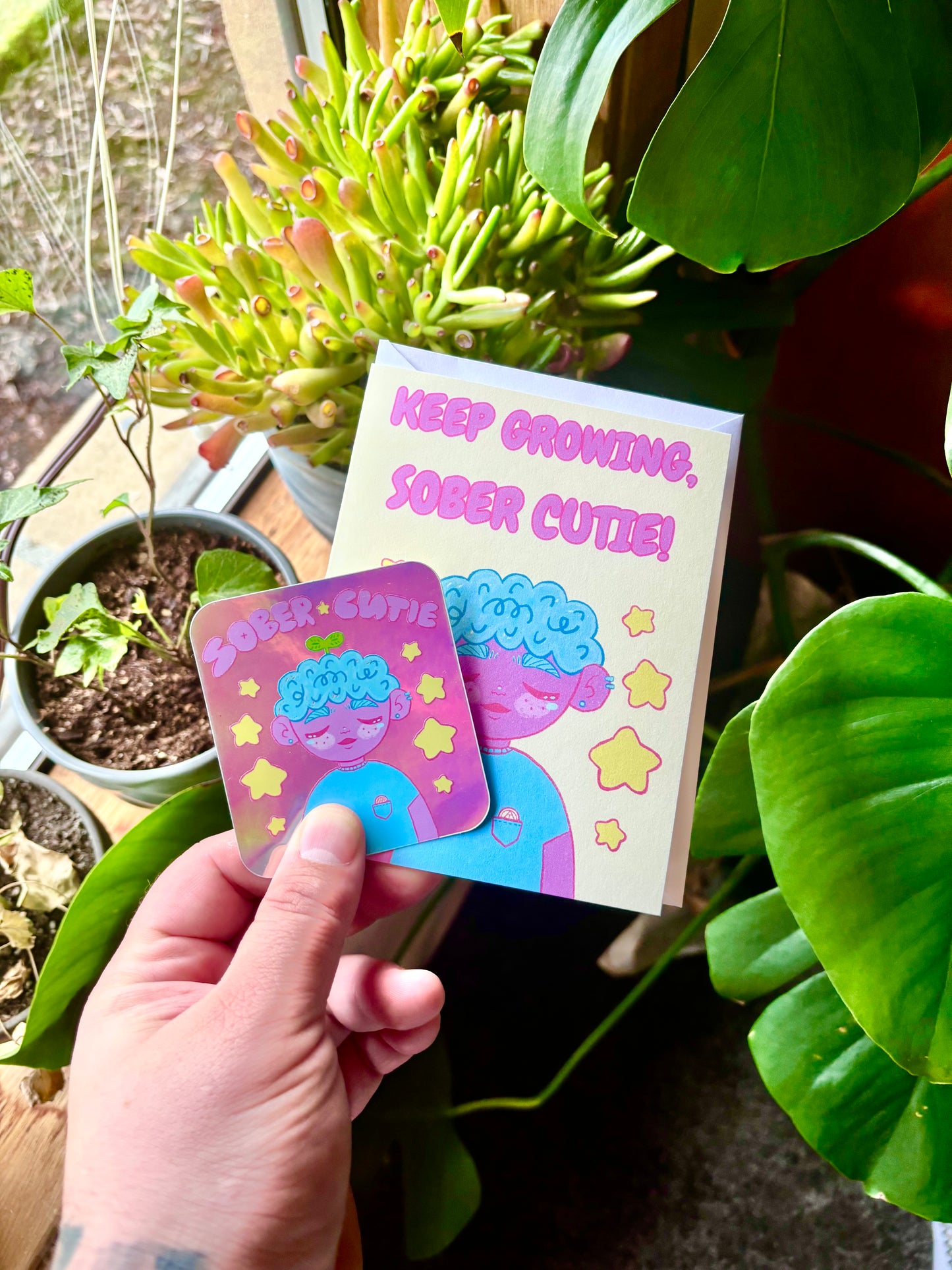 Sober Cutie Sticker