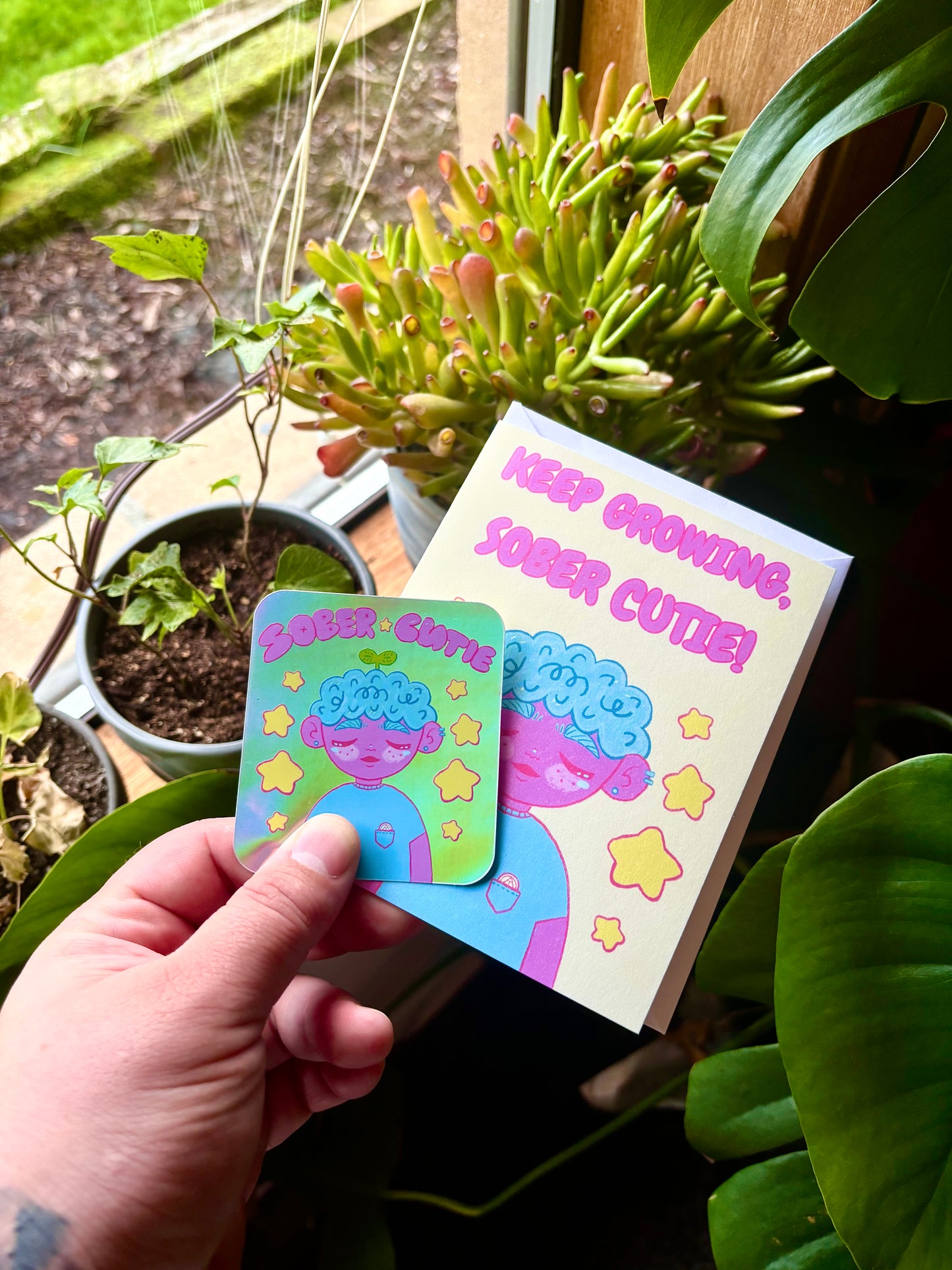 Sober Cutie Sticker