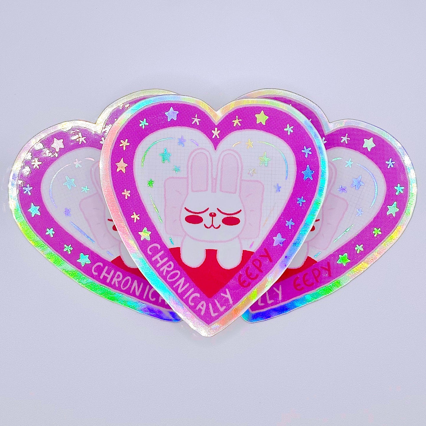 Chronically Eepy Bunny Sticker