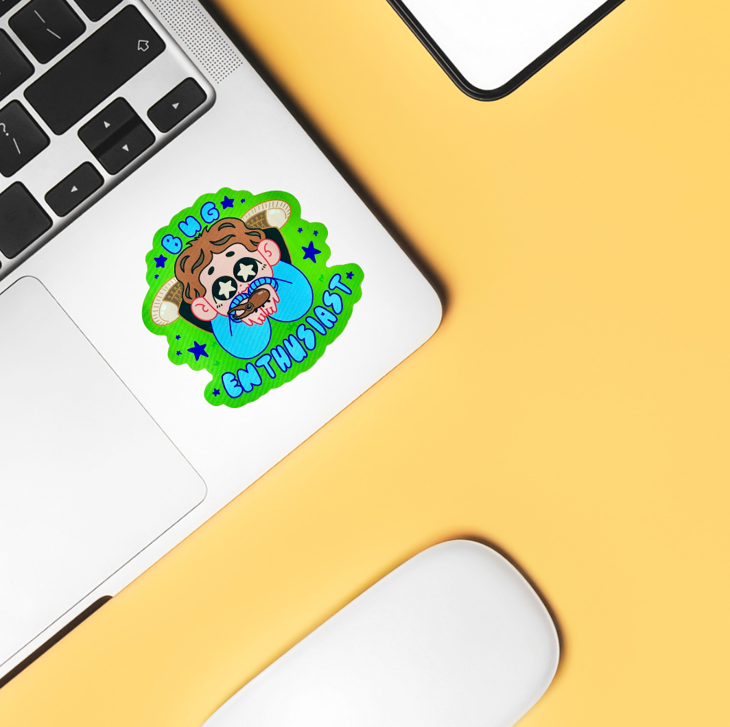Bug Enthusiast Sticker