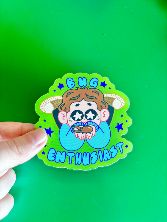 Bug Enthusiast Sticker