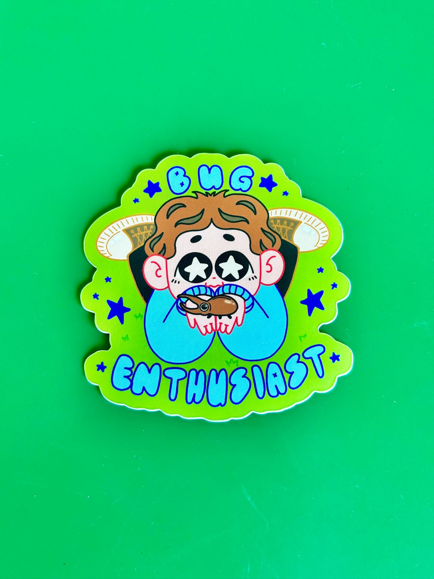 Bug Enthusiast Sticker
