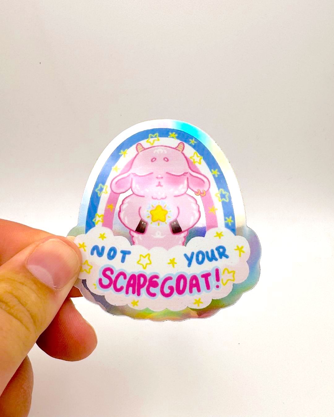 Not Your Scapegoat Sticker