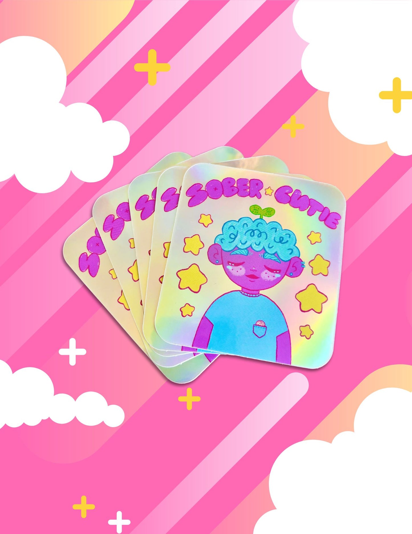 Sober Cutie Sticker