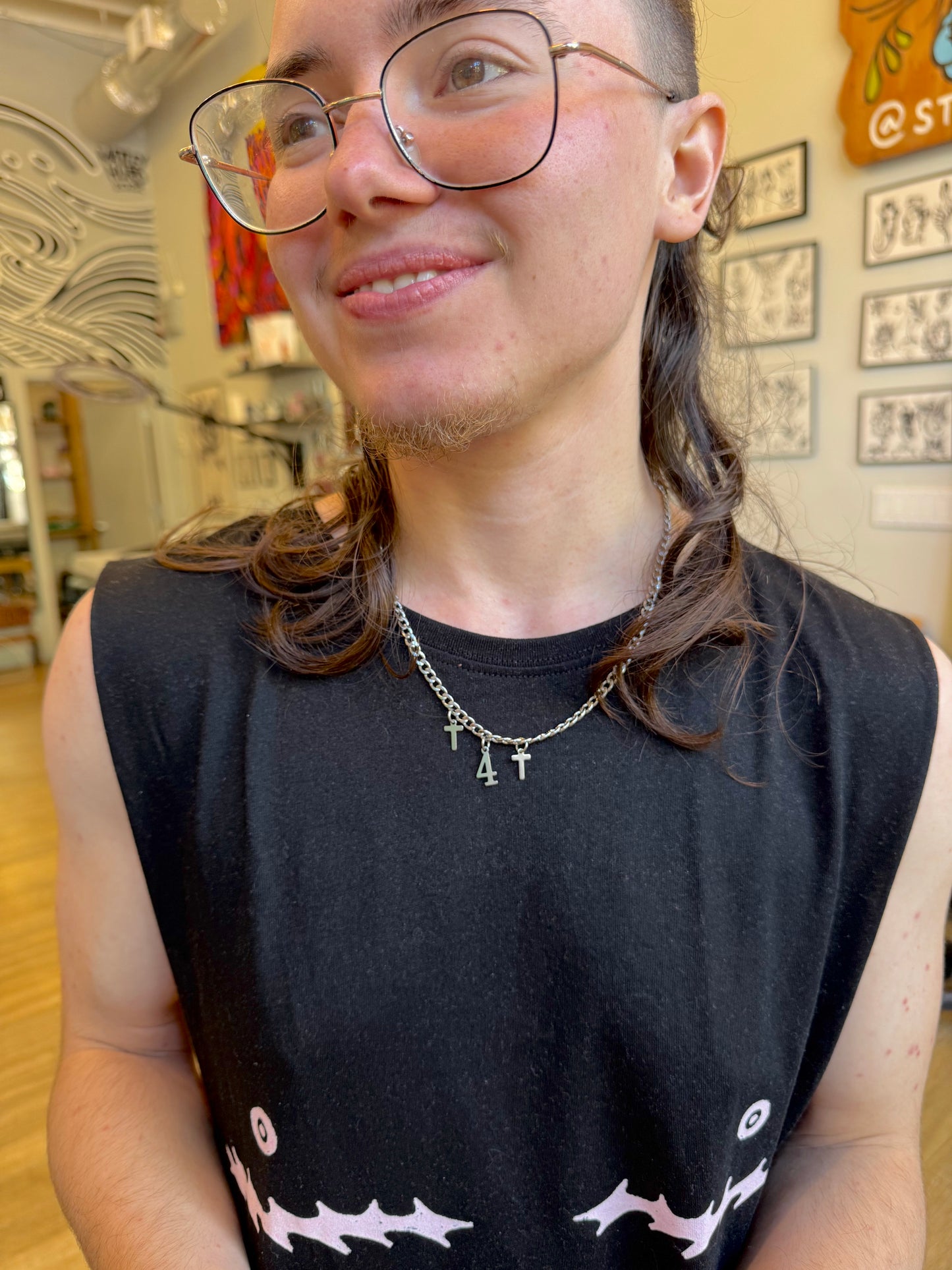 Flagging Pride Letter Necklaces