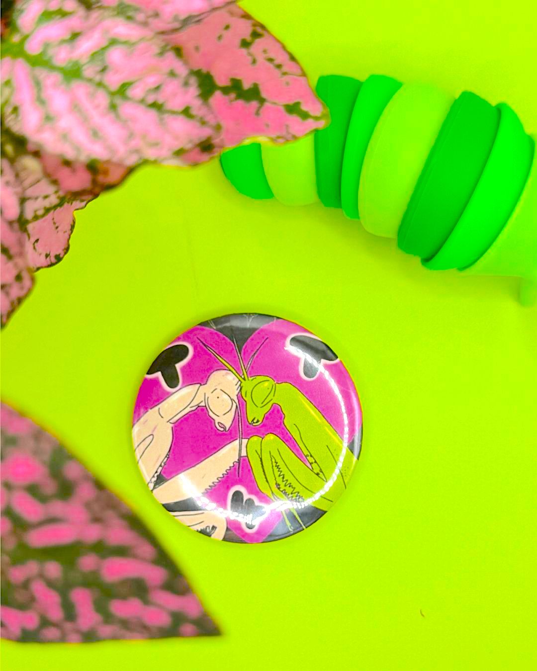 T4T Praying Mantis Pin