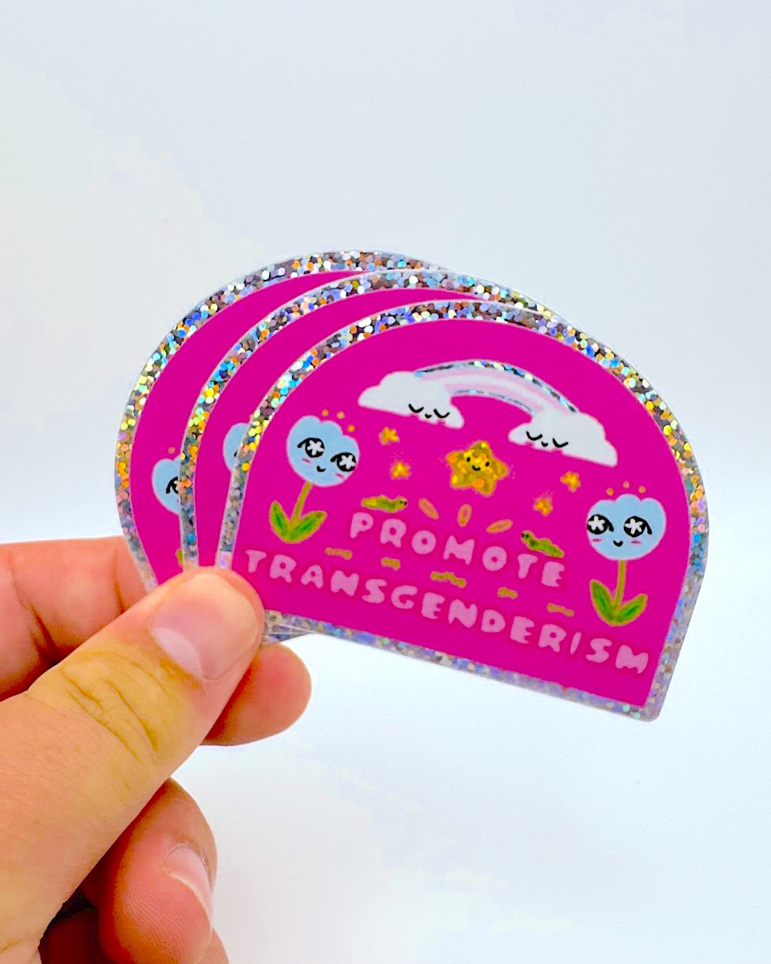 Promote Transgenderism Sticker