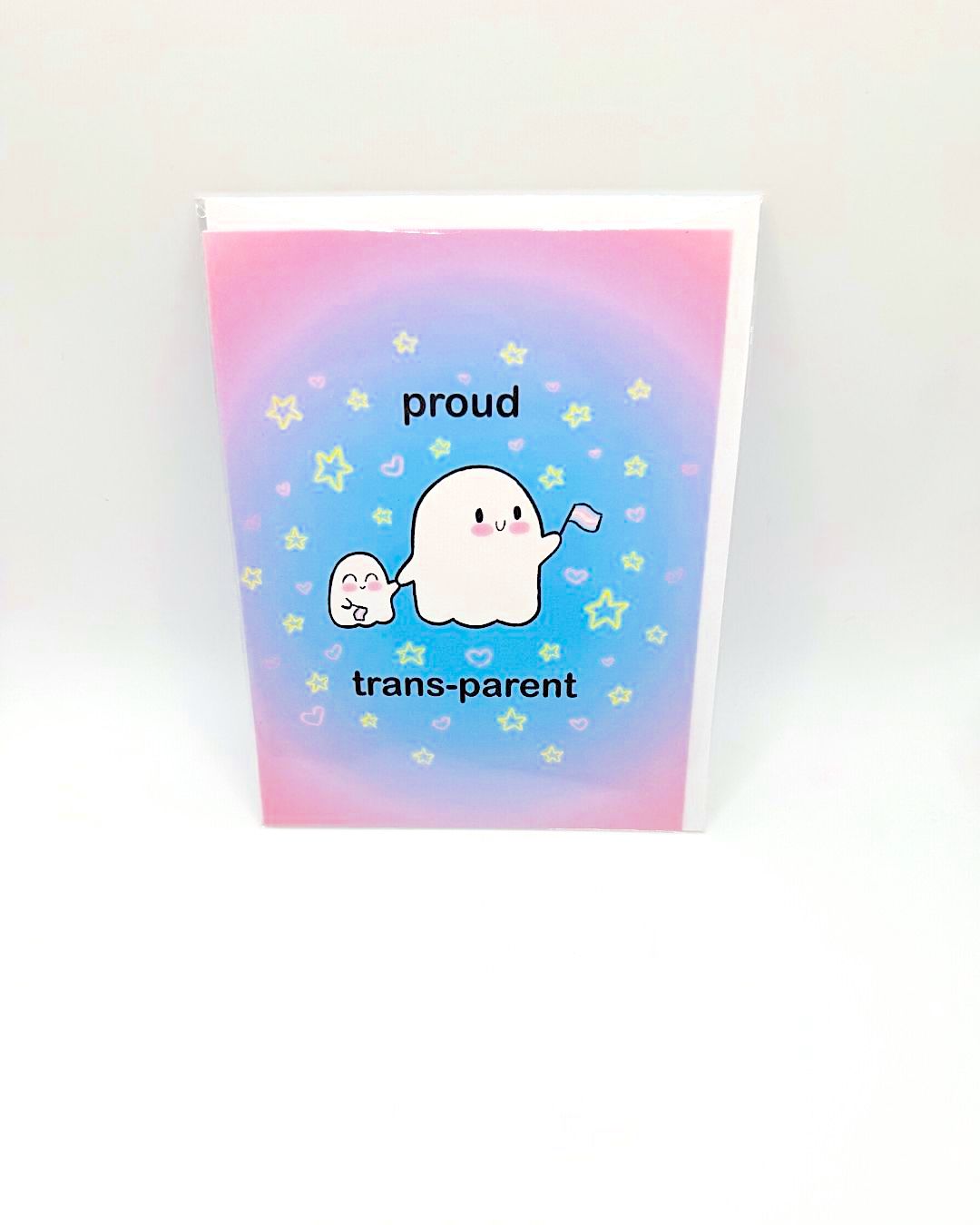 Proud Trans-Parent Card