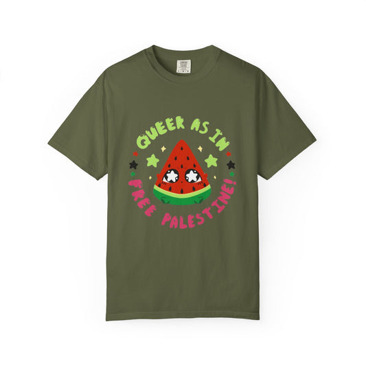 Queer as in Free Watermelon T-shirt