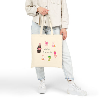 "Protect the Dolls" Trinket Tote Bag