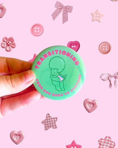 Trans Book Trinket Pins