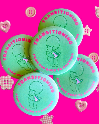 Trans Book Trinket Pins