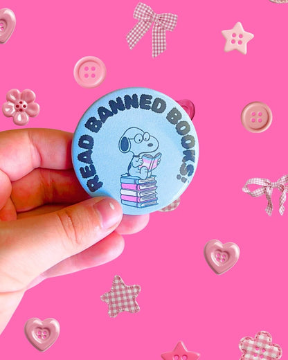 Trans Book Trinket Pins