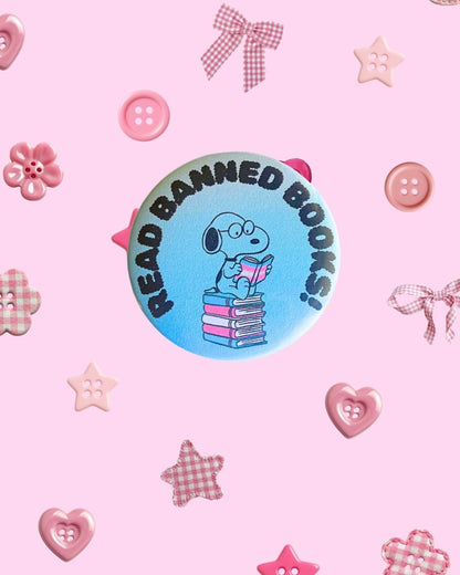 Trans Book Trinket Pins