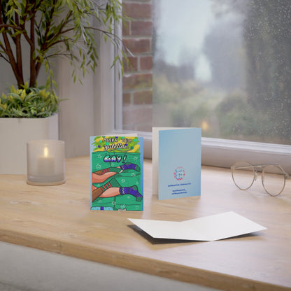 Make the Yuletide Gay MLM Holiday Greeting Card