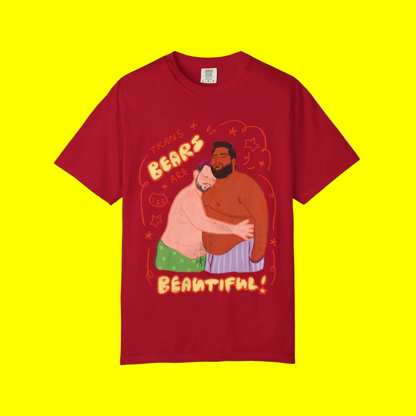 "Trans Bears are Beautiful!" LGBTQ+ Pride Summer T-Shirt