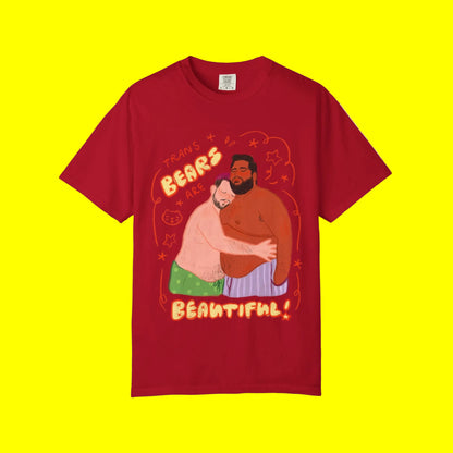 "Trans Bears are Beautiful!" LGBTQ+ Pride Summer T-Shirt