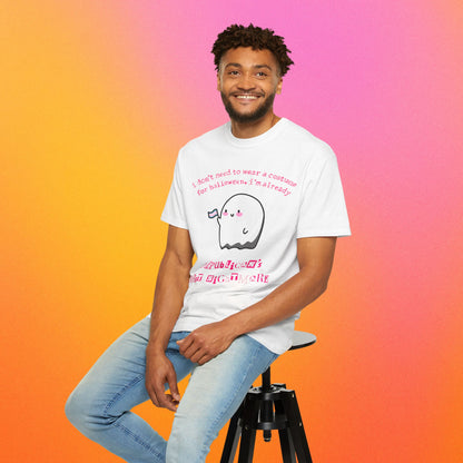 "Republican's Nightmare" Halloween Trans Ghost Tee