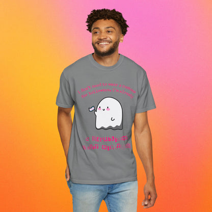 "Republican's Nightmare" Halloween Trans Ghost Tee