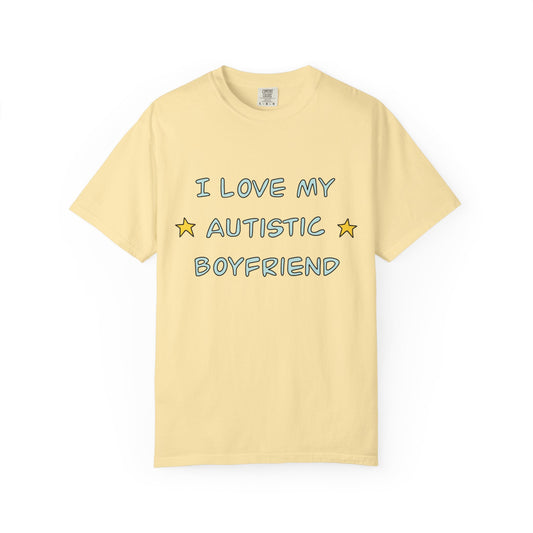 I Love My Autistic Boyfriend T-shirt