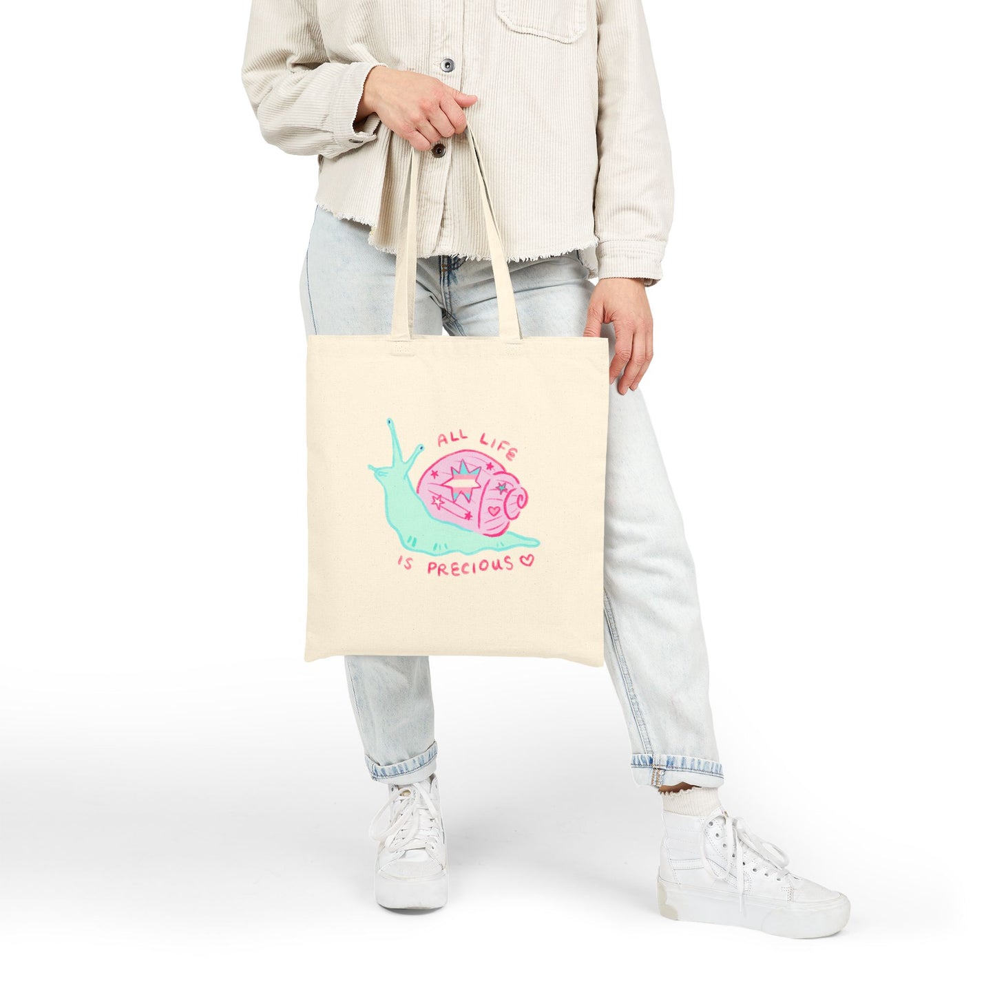 Cotton Canvas Tote Bag