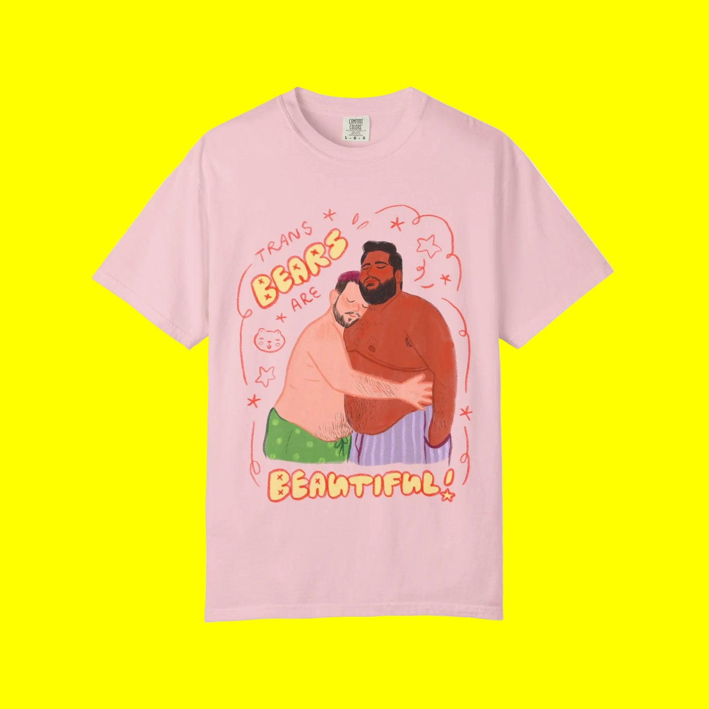 "Trans Bears are Beautiful!" LGBTQ+ Pride Summer T-Shirt