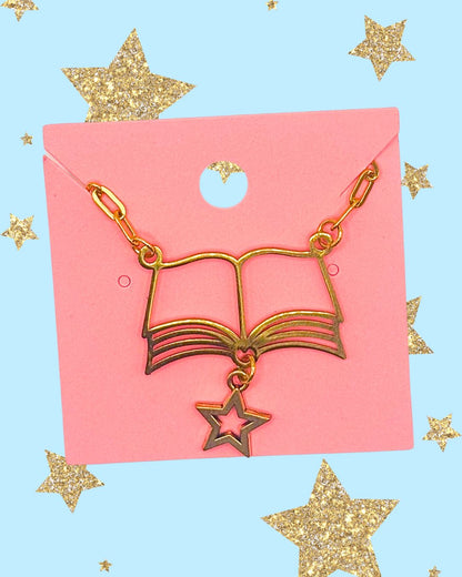 Book-ish Dainty Rolo Chain Necklace