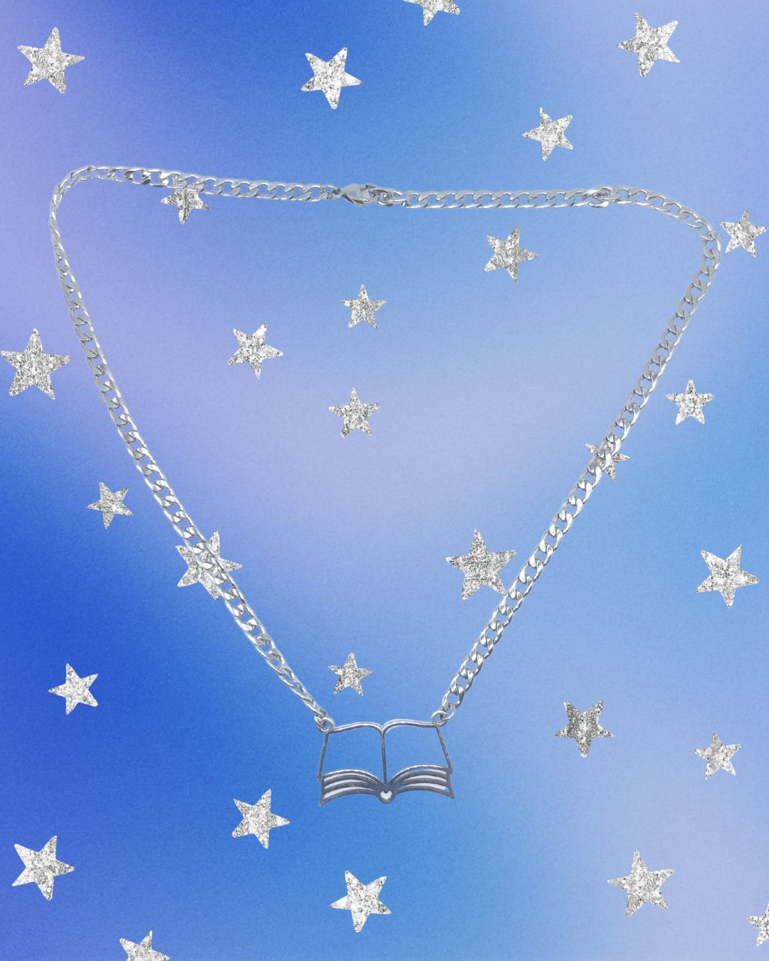 Book-ish Dainty Rolo Chain Necklace