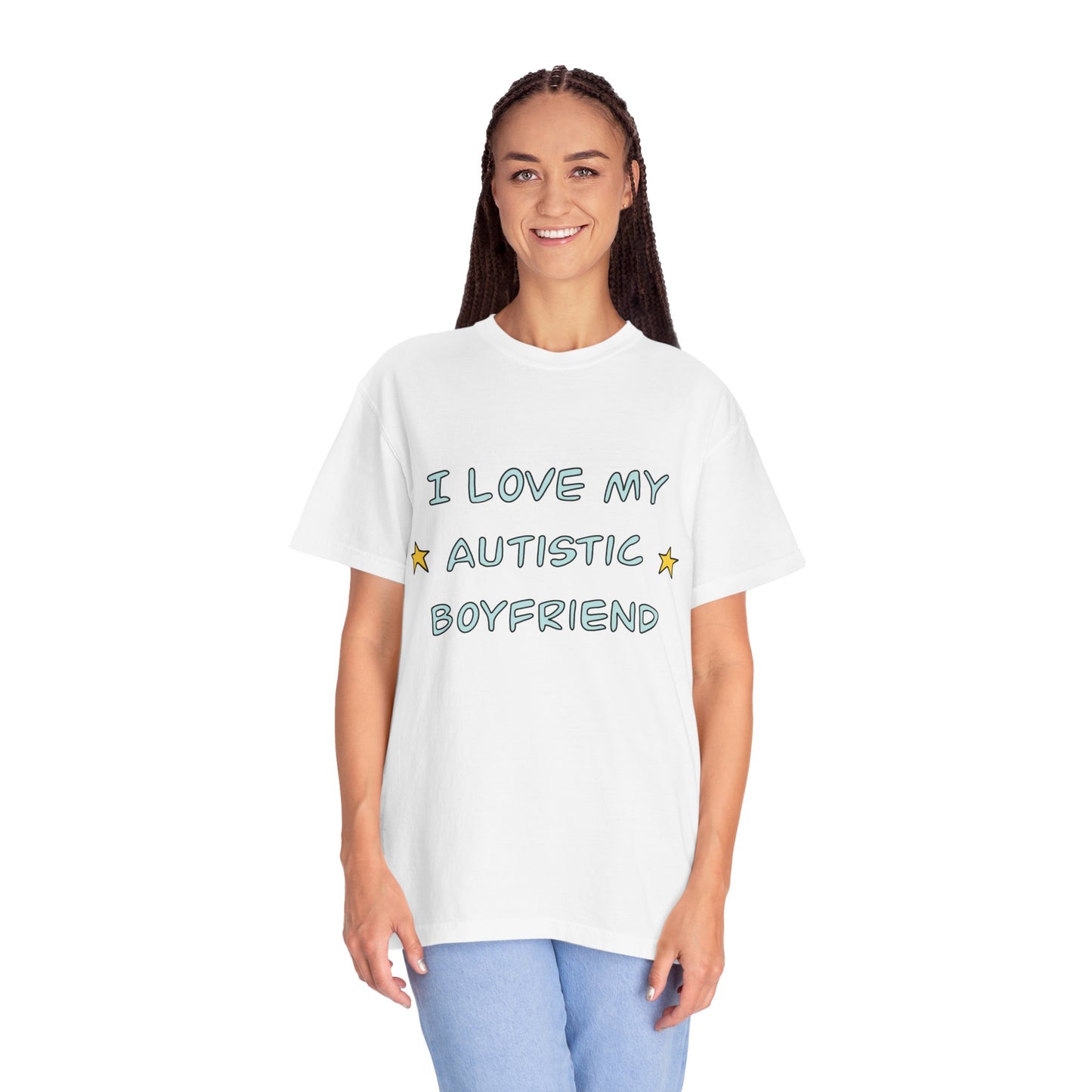 I Love My Autistic Boyfriend T-shirt